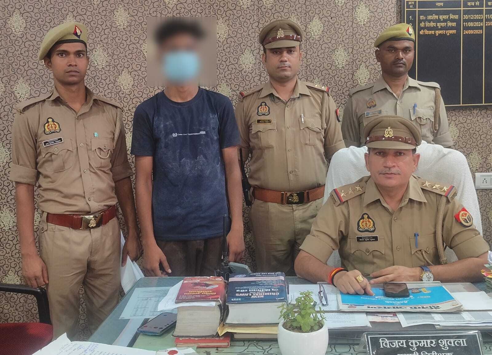 सीसीटीवी फुटेज से पकड़ा गया काउंटर से दो लाख उड़ाने वाला शातिर