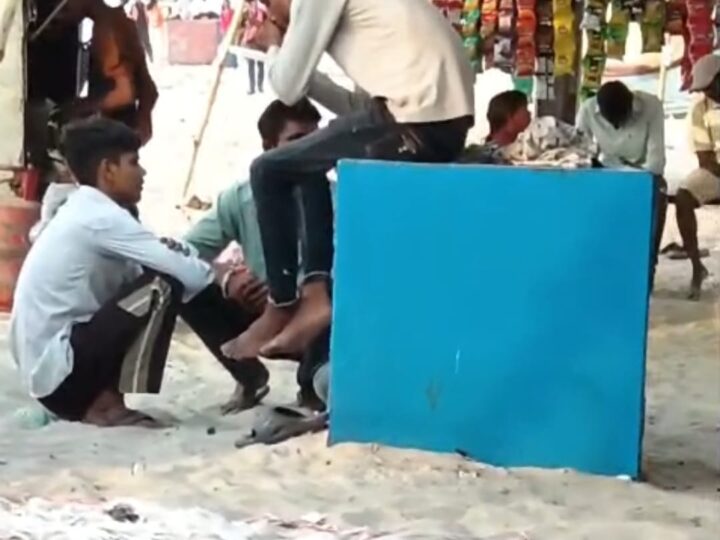 गंगा पार रेता क्षेत्र बना नशेड़ियों का अड्डा?