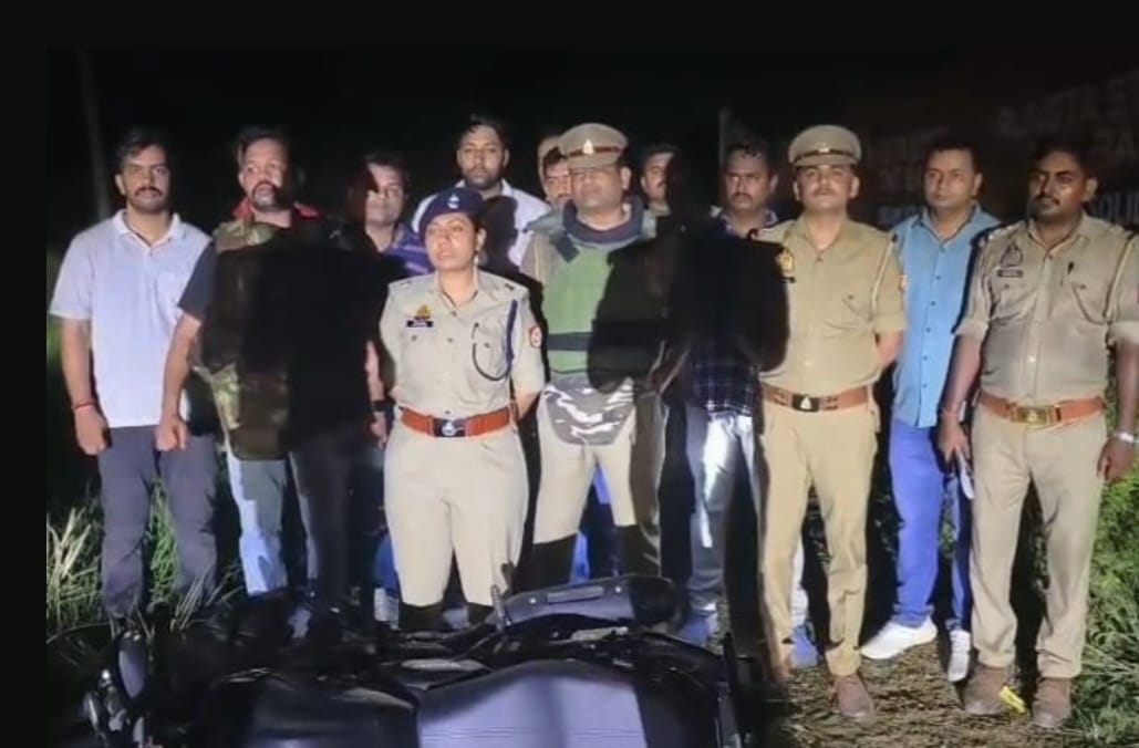 रोहनिया : पुलिस मुठभेड़ में किराना व्यापारी हत्याकांड के दो शूटर गिरफ्तार