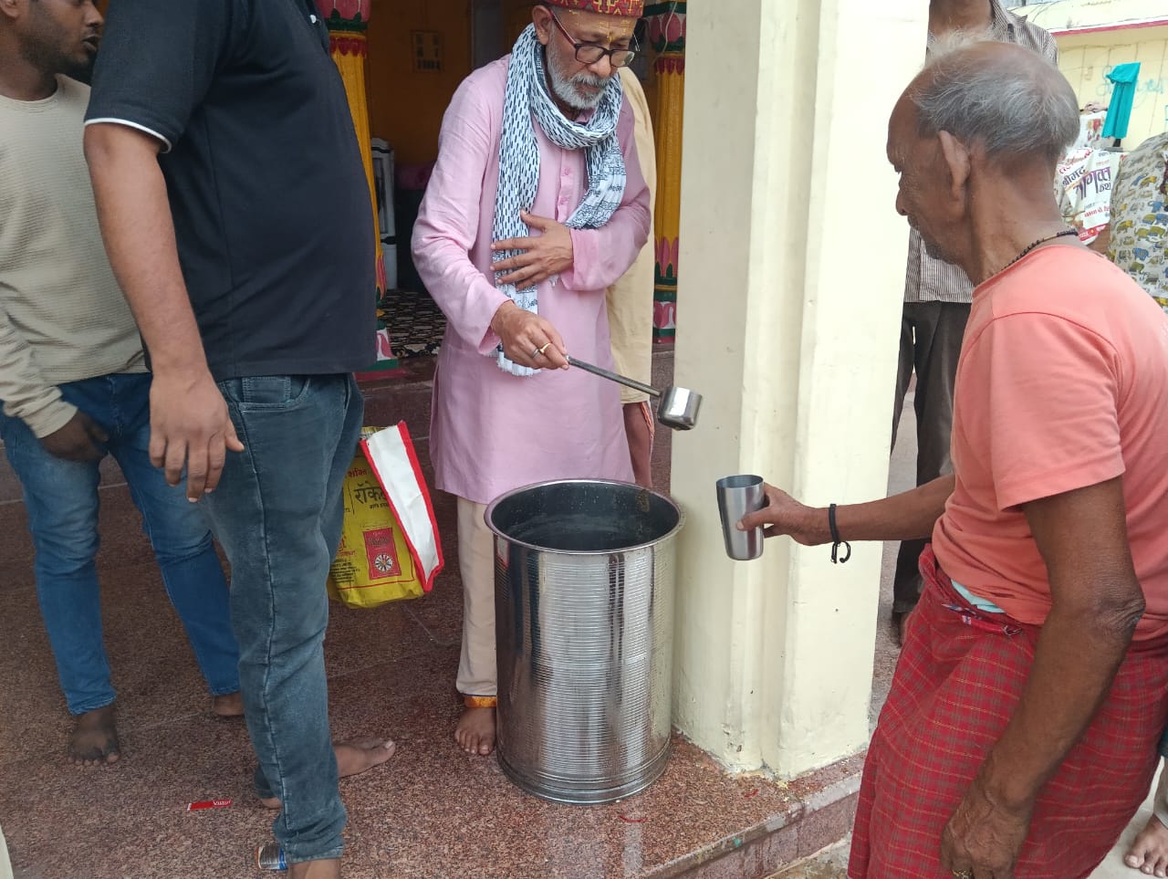 भगवान जगन्नाथ को लगा काढ़े का भोग