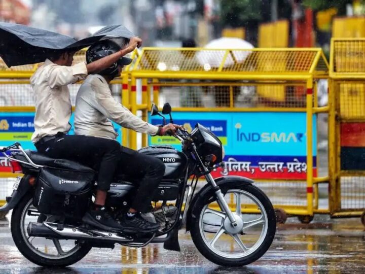 17 राज्यों में मौसम का अलर्ट: यूपी-बिहार समेत कई इलाकों में आज भारी बारिश, आंधी और ओलावृष्टि की चेतावनी