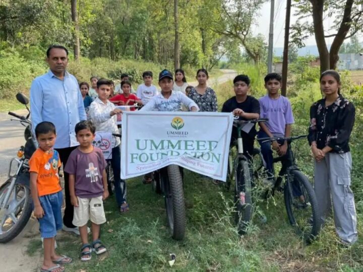 साइकिल रैली से दिया नशामुक्ति का संदेश