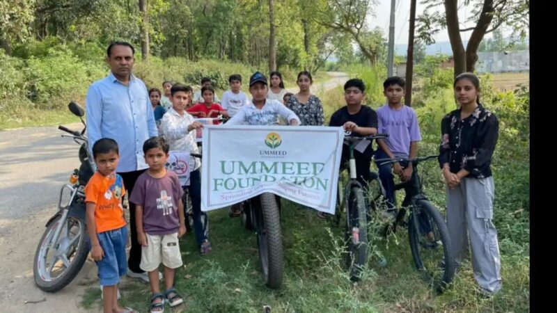 साइकिल रैली से दिया नशामुक्ति का संदेश