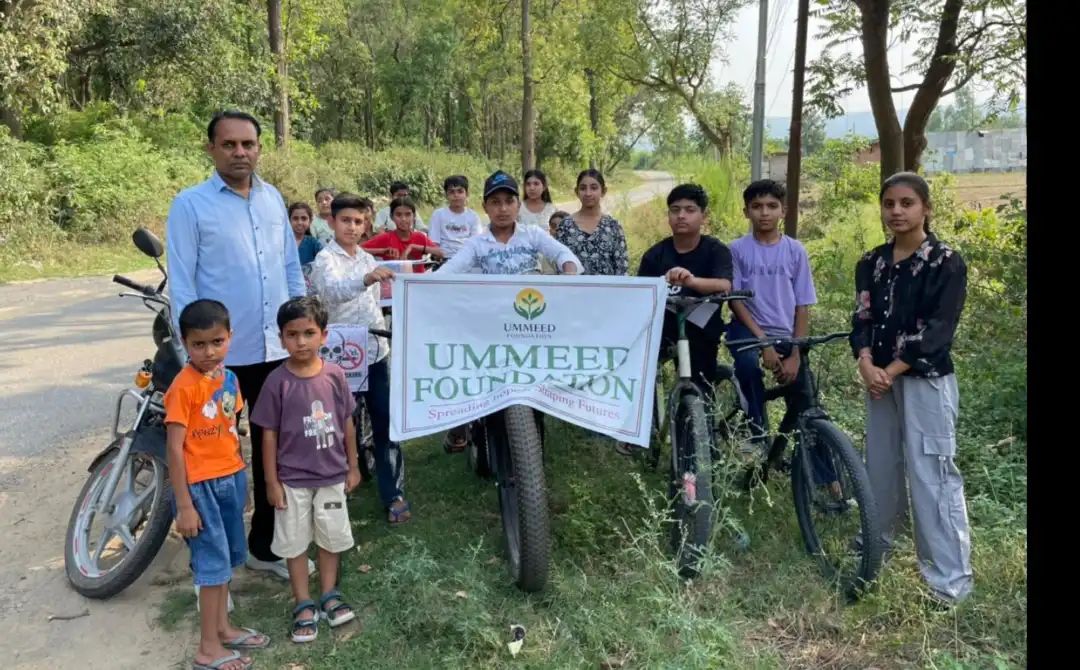 साइकिल रैली से दिया नशामुक्ति का संदेश