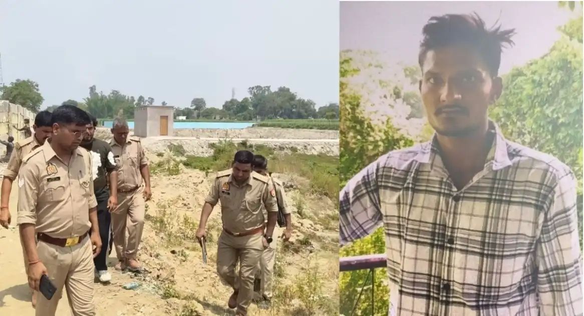 गड्ढे में मिला युवक का शव