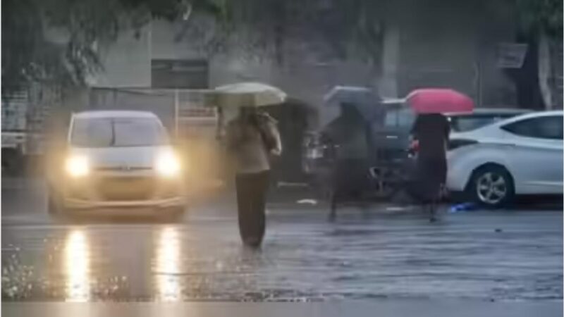 हल्की बारिश से गर्मी-उमस से मिली राहत