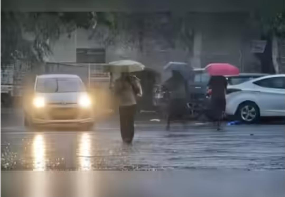 हल्की बारिश से गर्मी-उमस से मिली राहत