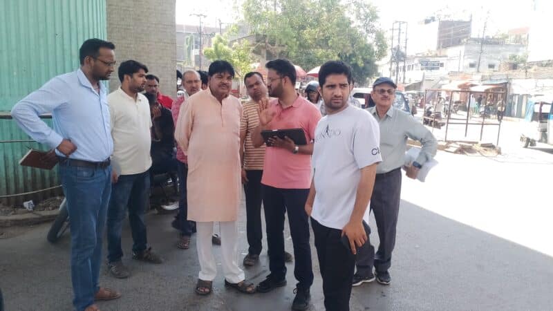 पांडेयपुर चौराहे के जाम से राहत दिलाने की तैयारी तेज