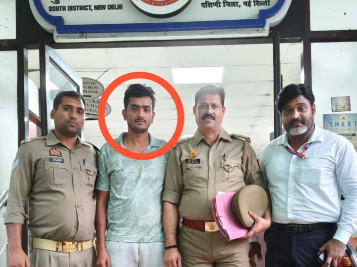लाखों की ठगी मामले में 25 हजार का इनामी कंपनी निदेशक नई दिल्ली से गिरफ्तार