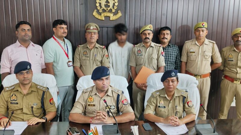 दुकान में घुसकर बुजुर्ग महिला से चेन लूटने वाला गिरफ्तार