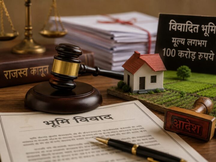 100 करोड़ की जमीन के राजस्व आदेश पर उठे सवाल, निष्पक्ष जांच की मांग