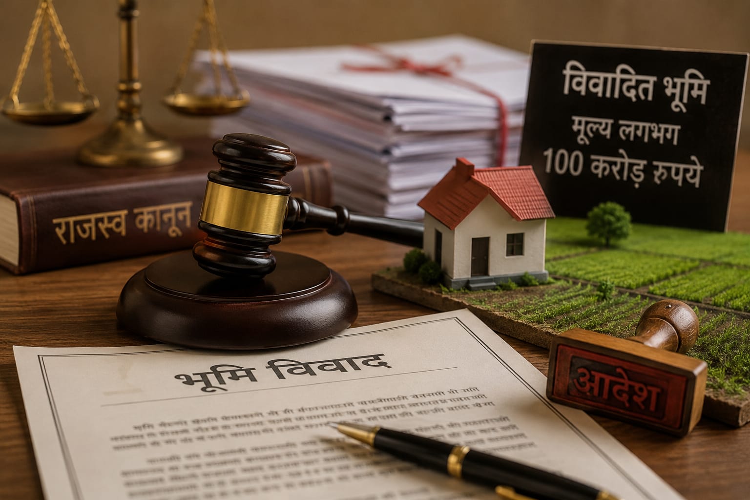 100 करोड़ की जमीन के राजस्व आदेश पर उठे सवाल, निष्पक्ष जांच की मांग