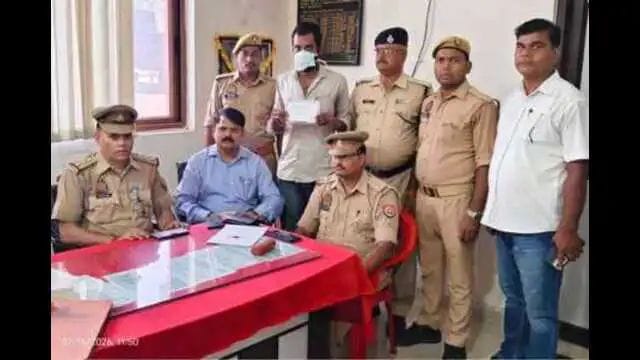 ट्रेन में महिला यात्री से पर्स छीनने वाला शातिर लुटेरा 12 घंटे में गिरफ्तार