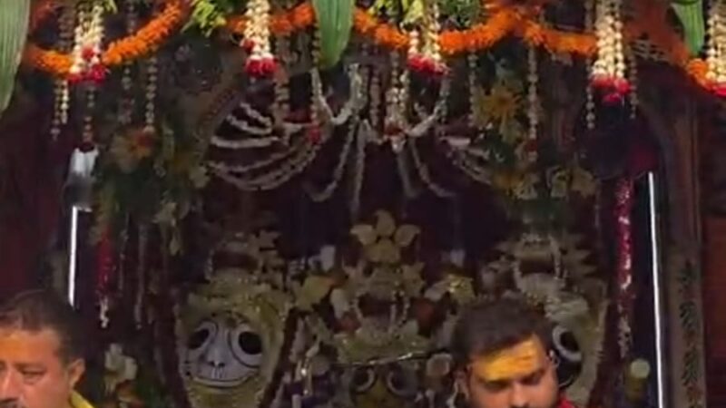 काशी में मंगला आरती के साथ  रथयात्रा मेले का भव्य शुभारंभ