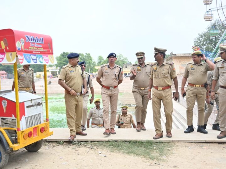 रथयात्रा मेले की सुरक्षा तैयारियों का एडीशनल सीपी ने लिया जायजा