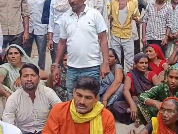 चोलापुर में पशु तस्करों की गिरफ्तारी के बाद थाने पर हंगामा, भारी पुलिस बल तैनात