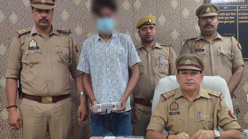 1.17 लाख रुपये के साथ शातिर चोर गिरफ्तार
