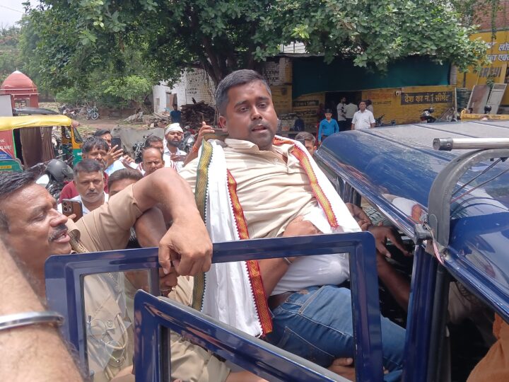 राहुल गांधी के समर्थन में युवा कांग्रेस का प्रदर्शन,चंचल शर्मा समेत कई हिरासत में