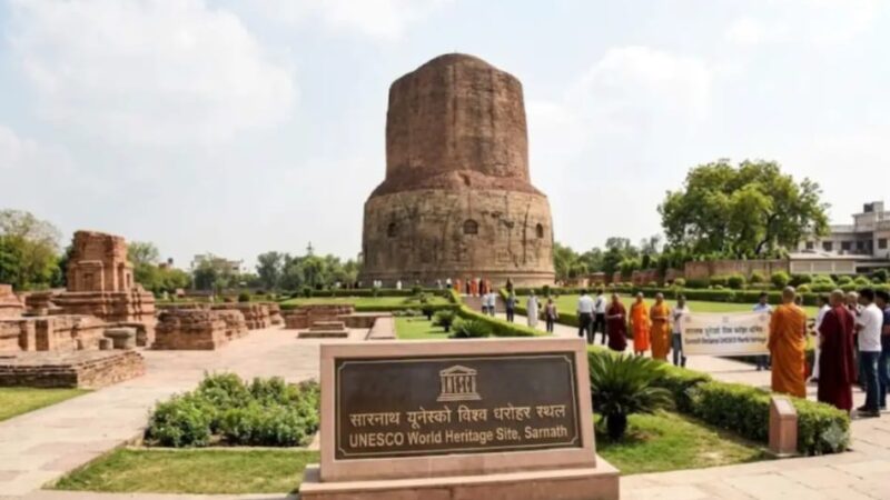 सारनाथ को मिला विश्व धरोहर स्थल का दर्जा