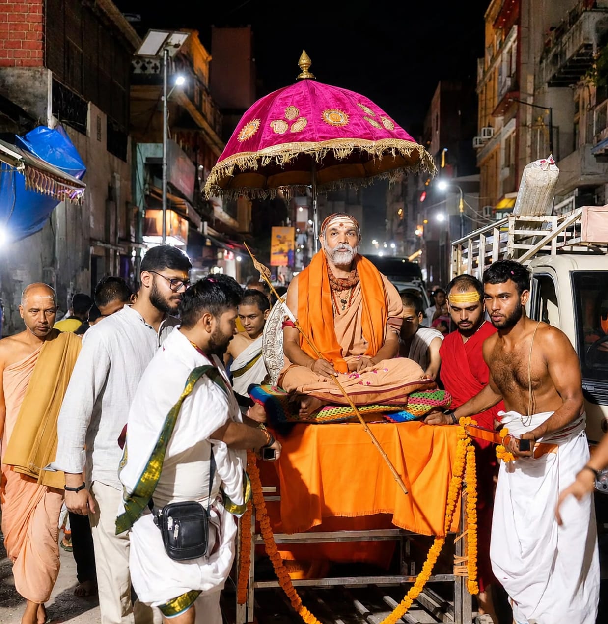 गविष्ठी धर्मयुद्ध यात्रा पूर्ण कर काशी पहुंचे शंकराचार्य अविमुक्तेश्वरानंद, 27 तक रहेगा प्रवास