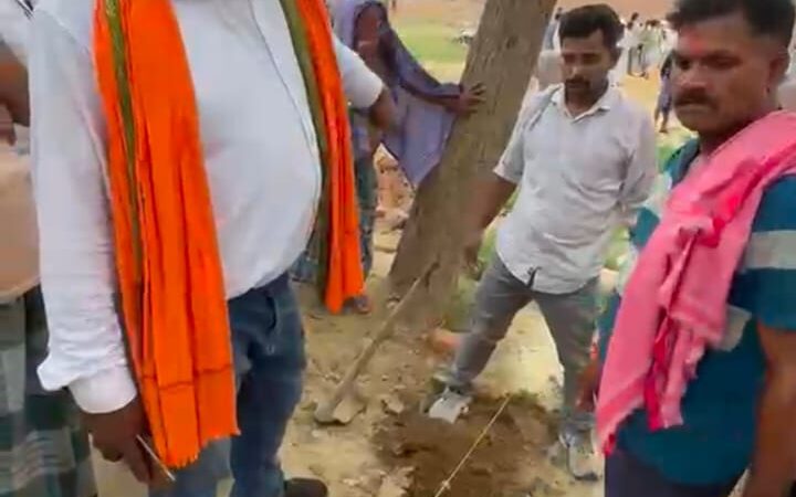 लोहता : राजस्व टीम के सीमांकन से किसानों को राहत