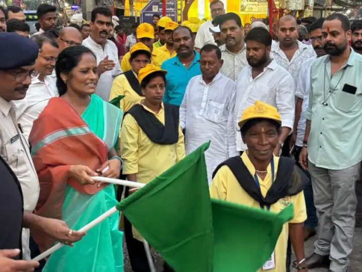 जाम से राहत के लिए उतरे ट्रैफिक वालंटियर