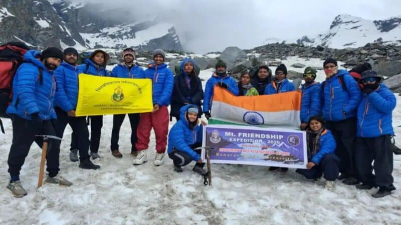 मौसम ने रोका बीएचयू का शिखर अभियान