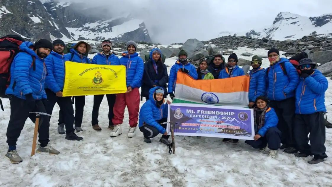 मौसम ने रोका बीएचयू का शिखर अभियान