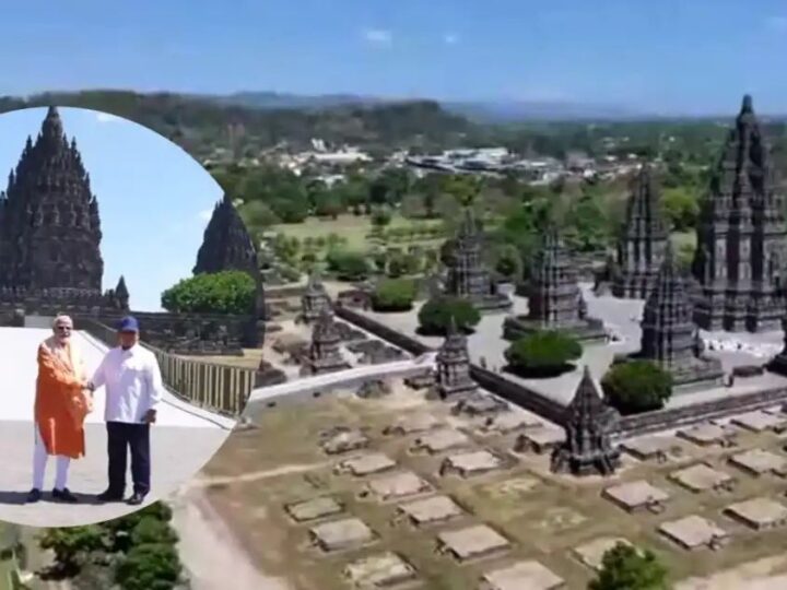 प्रम्बानन मंदिर पहुंचे पीएम मोदी, भारत करेगा जीर्णोद्धार में सहयोग