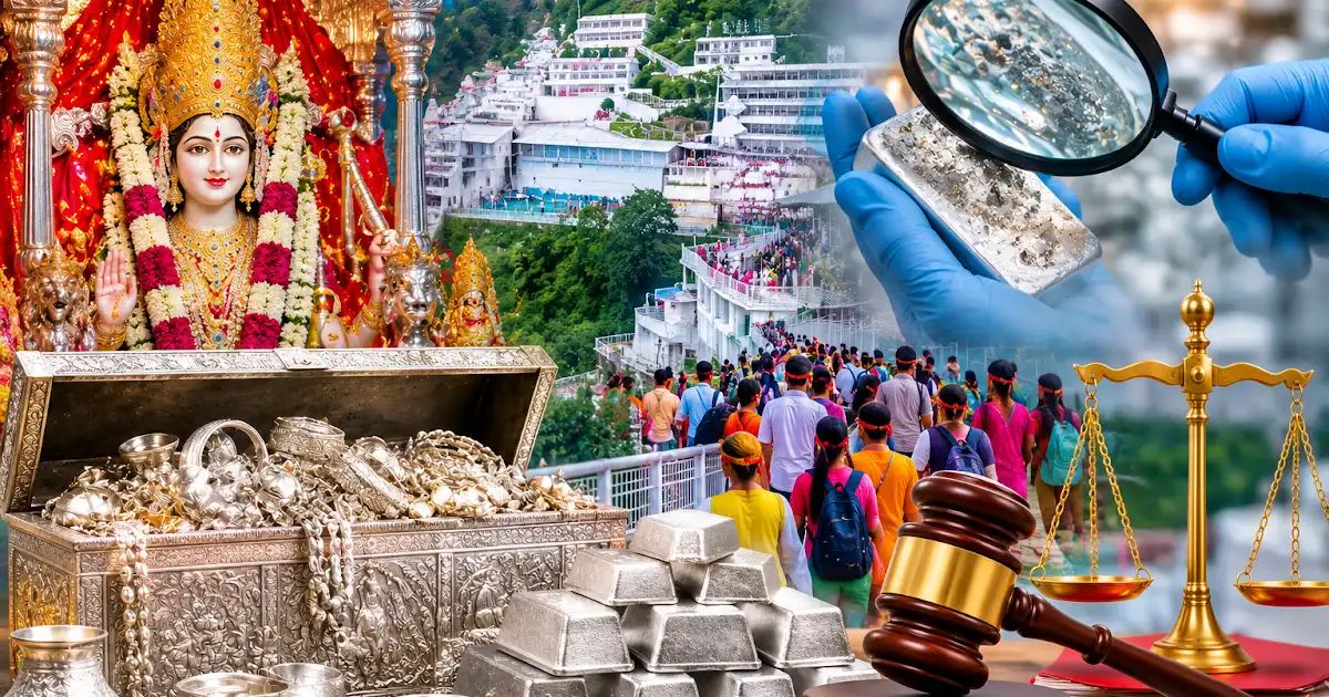 वैष्णो देवी में चढ़ाई गई चांदी की शुद्धता पर सवाल, अदालत ने जांच अधिकारी को किया तलब