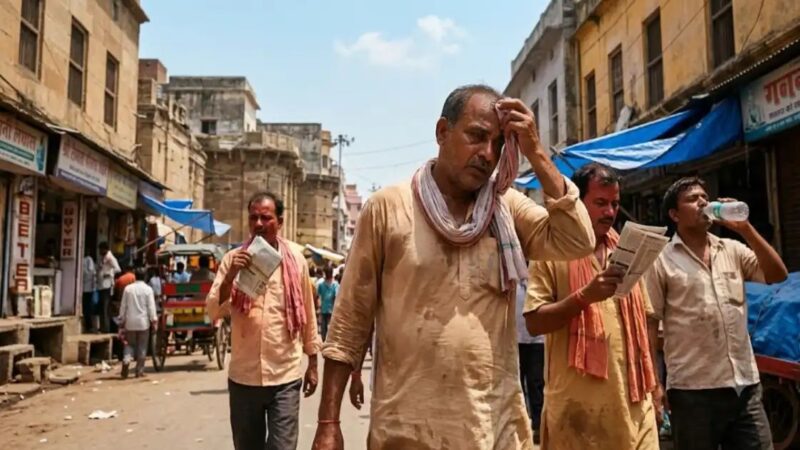 वाराणसी में धूप-उमस से बढ़ी परेशानी, तीन दिन यलो अलर्ट