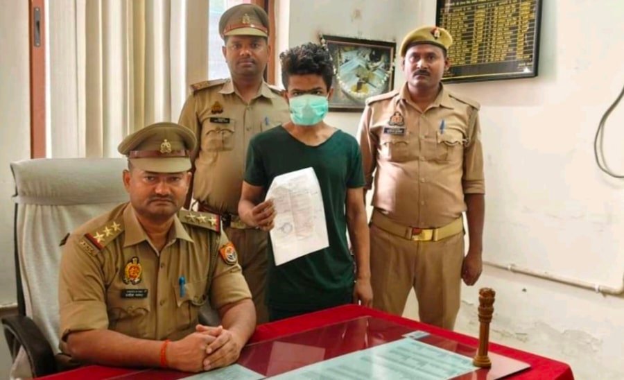 जीआरपी ; वारंटी गिरफ्तार