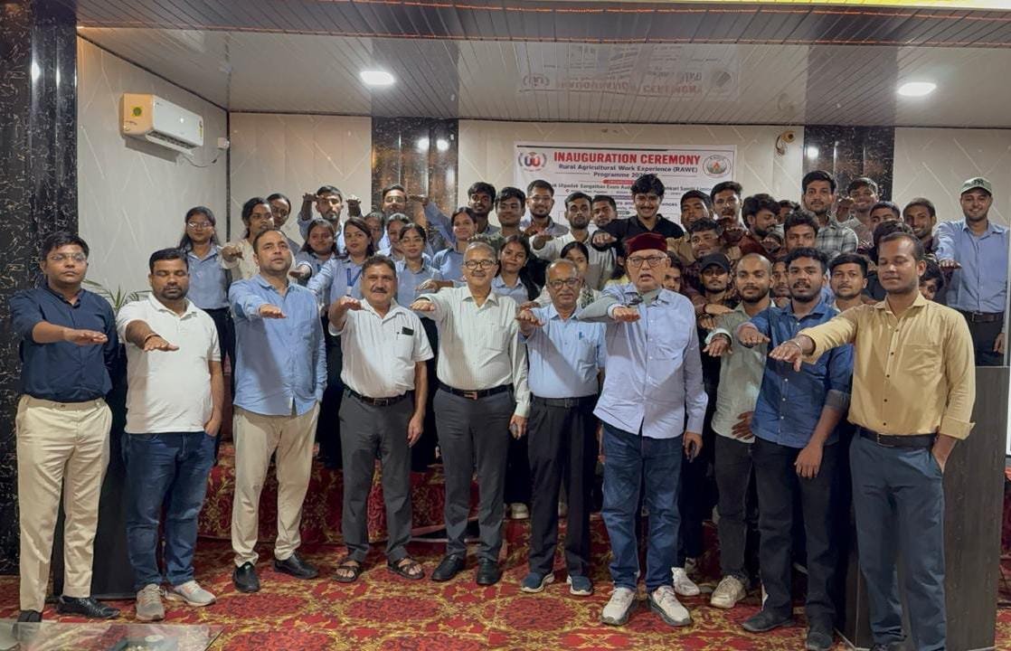 यूनाइटेड यूनिवर्सिटी के 40 विद्यार्थियों रावे प्रशिक्षण शुरू