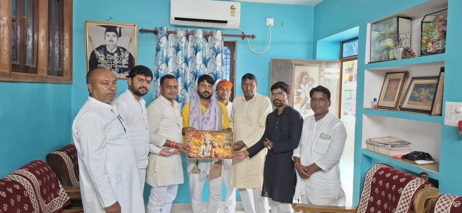 शमशेर सिंह पटेल बने अपना दल एस वाराणसी परिक्षेत्र के क्षेत्रीय कार्यकारिणी सदस्य