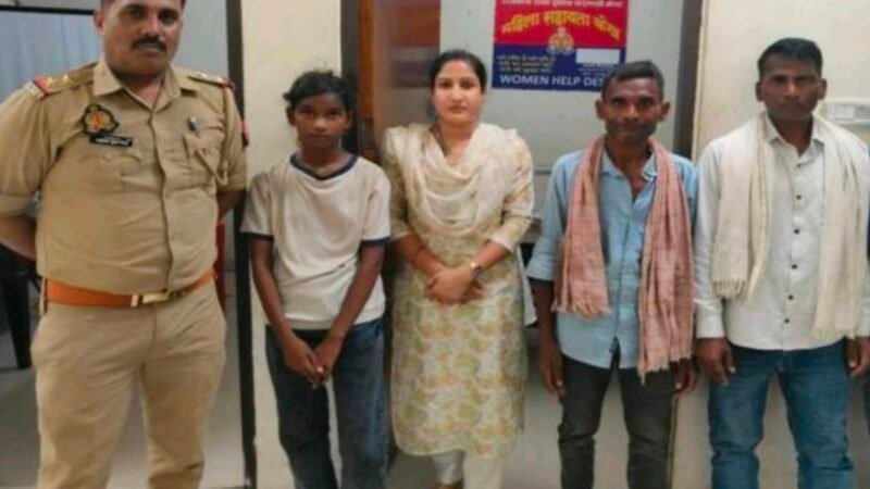जीआरपी कैंट पुलिस ने आधे घंटे में बरामद की 13 वर्षीय गुमशुदा बच्ची