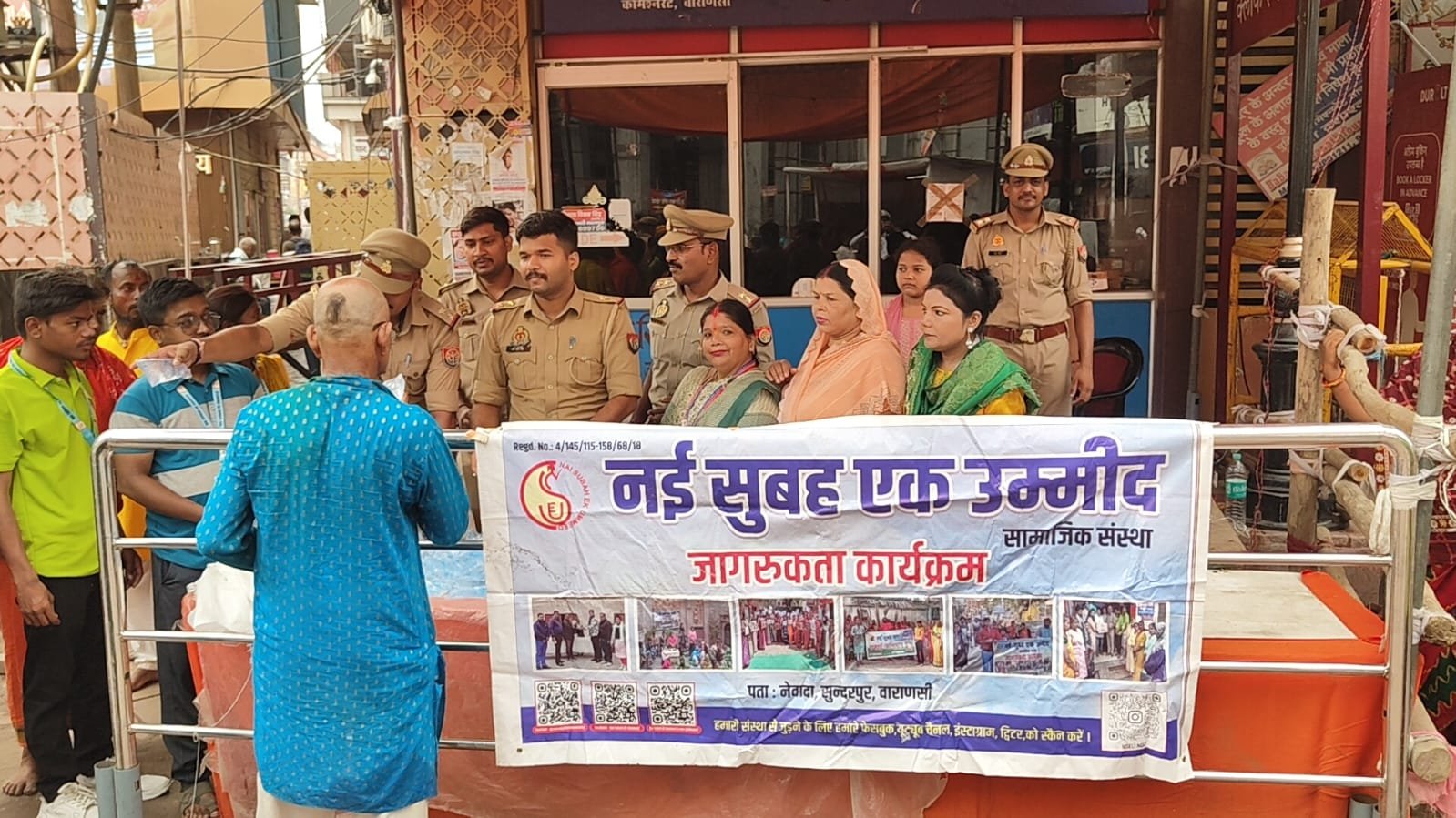 शिव भक्तों की सेवा में जुटी ‘नई सुबह एक उम्मीद’