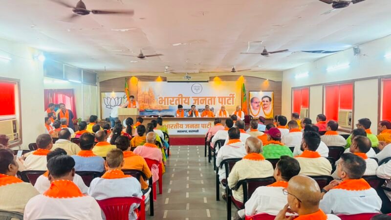 भाजपा महानगर के नवगठित पदाधिकारियों का सम्मान समारोह संपन्न