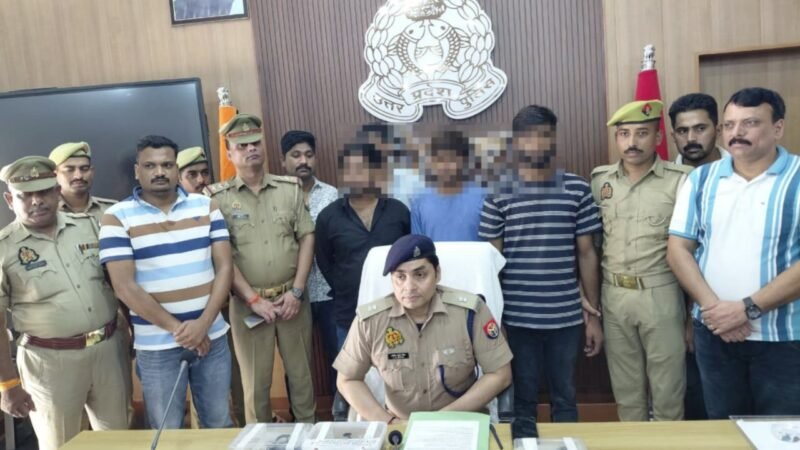मछलीशहर पुलिस और स्वाट टीम ने तीन असलहा तस्करों को दबोचा