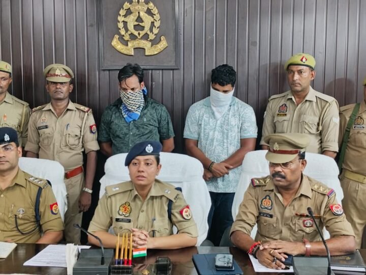 चोलापुर में हत्या के मामले में दो आरोपी गिरफ्तार, लाठी बरामद