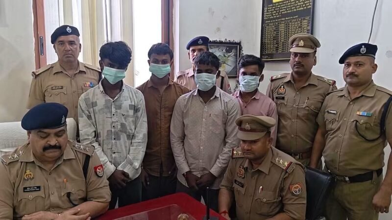 ट्रेन पर पत्थरबाजी करने वाले छह आरोपी गिरफ्तार