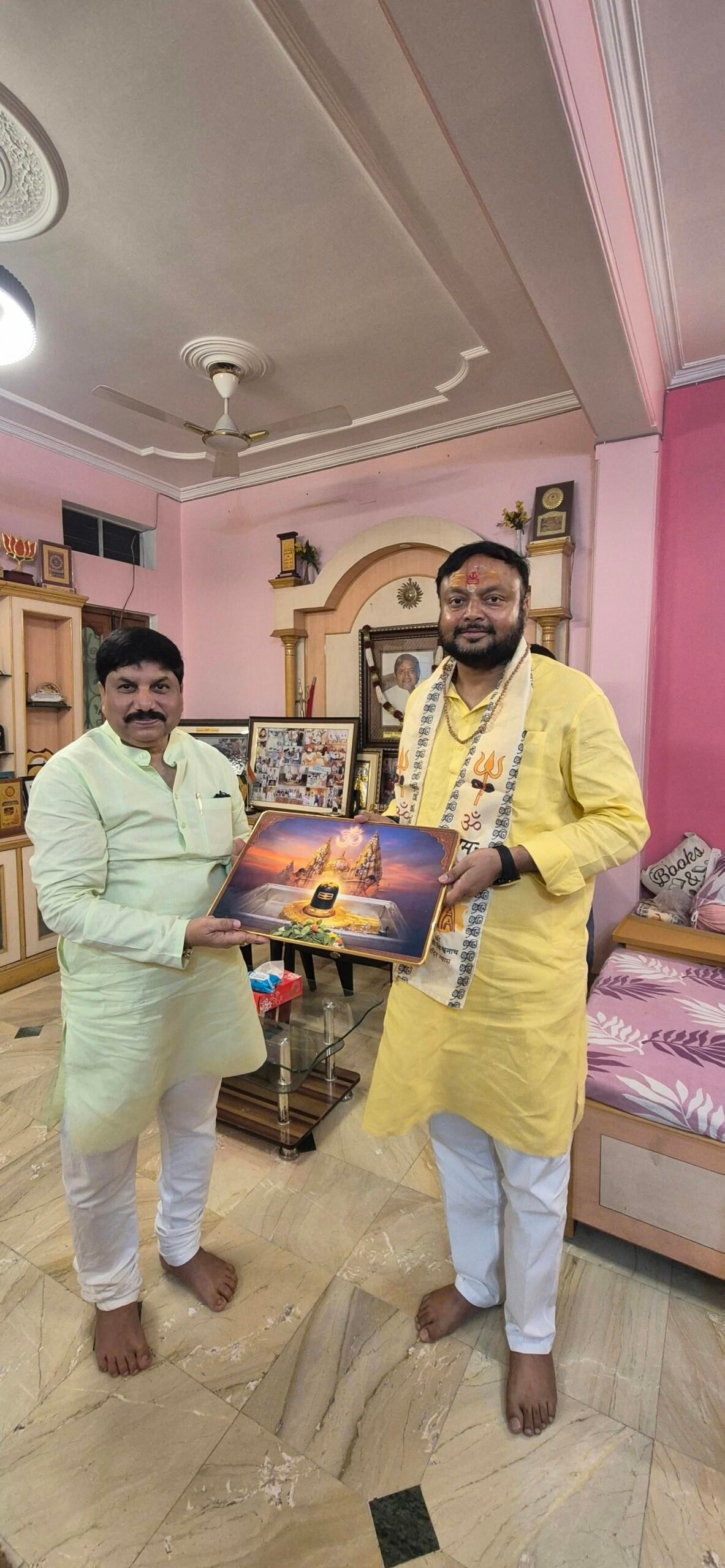 भाजपा के नवनिर्वाचित राष्ट्रीय सचिव ने महानगर अध्यक्ष से की शिष्टाचार मुलाकात