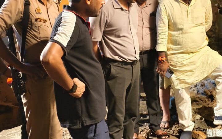 नगर निगम ने जलभराव वाले इलाकों का किया निरीक्षण