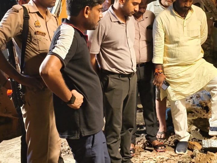 नगर निगम ने जलभराव वाले इलाकों का किया निरीक्षण