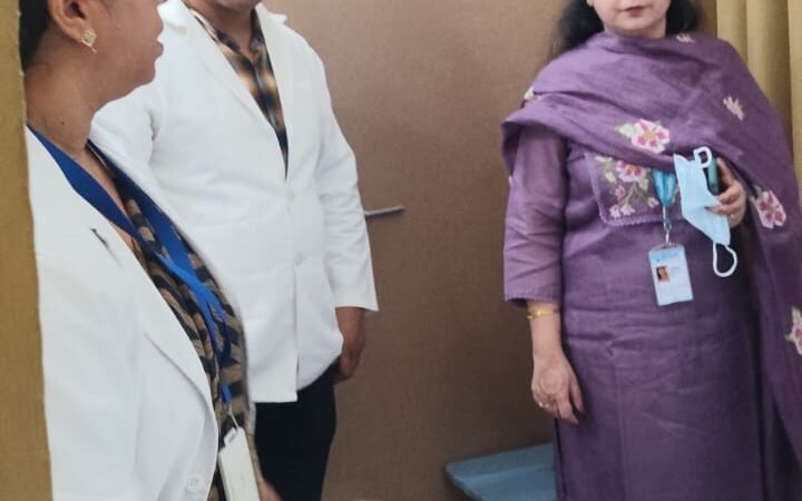 एनएबीएच व क्यूसीआई टीम ने सीएचसी शिवपुर का किया निरीक्षण