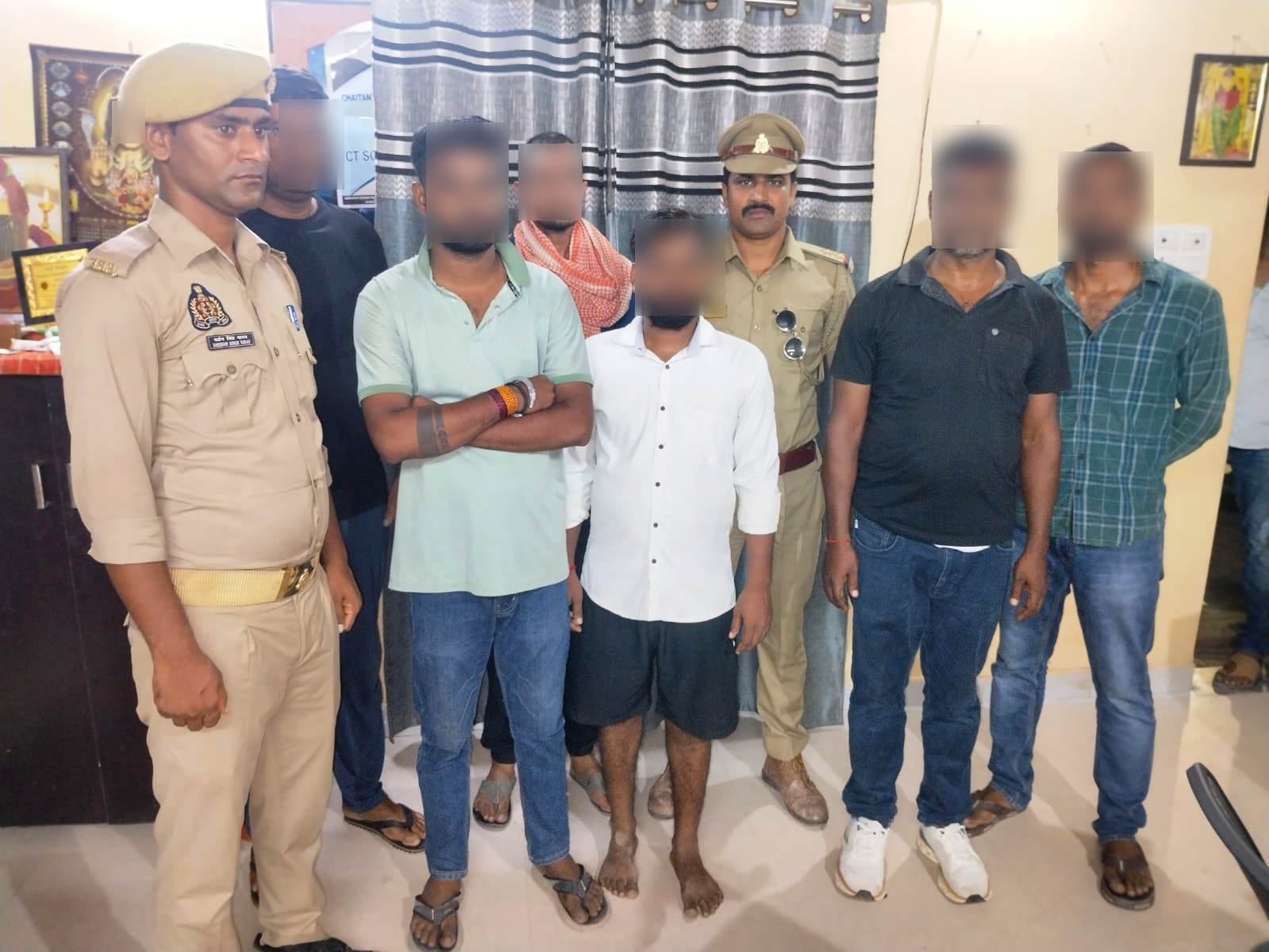 चितईपुर में जुआ खेलते छह गिरफ्तार, 21,600 रुपये बरामद