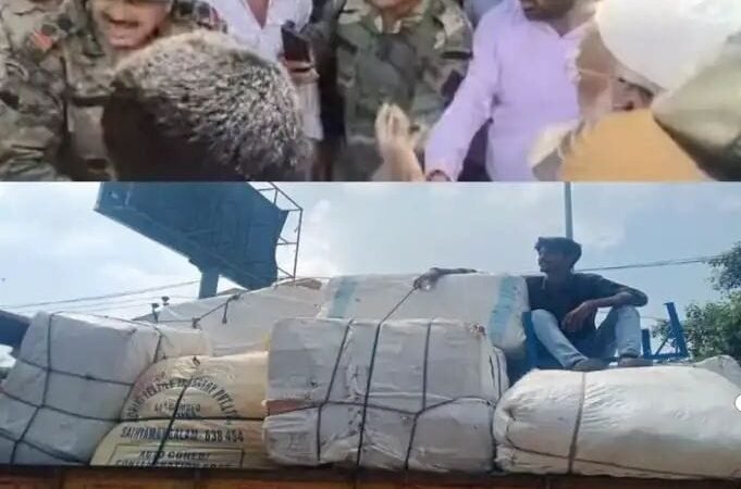 बेनियाबाग से हड़हा सराय तक चला अतिक्रमण विरोधी अभियान, दुकानदारों से नोकझोंक