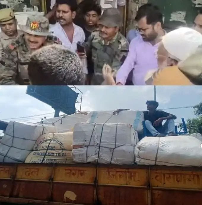 बेनियाबाग से हड़हा सराय तक चला अतिक्रमण विरोधी अभियान, दुकानदारों से नोकझोंक