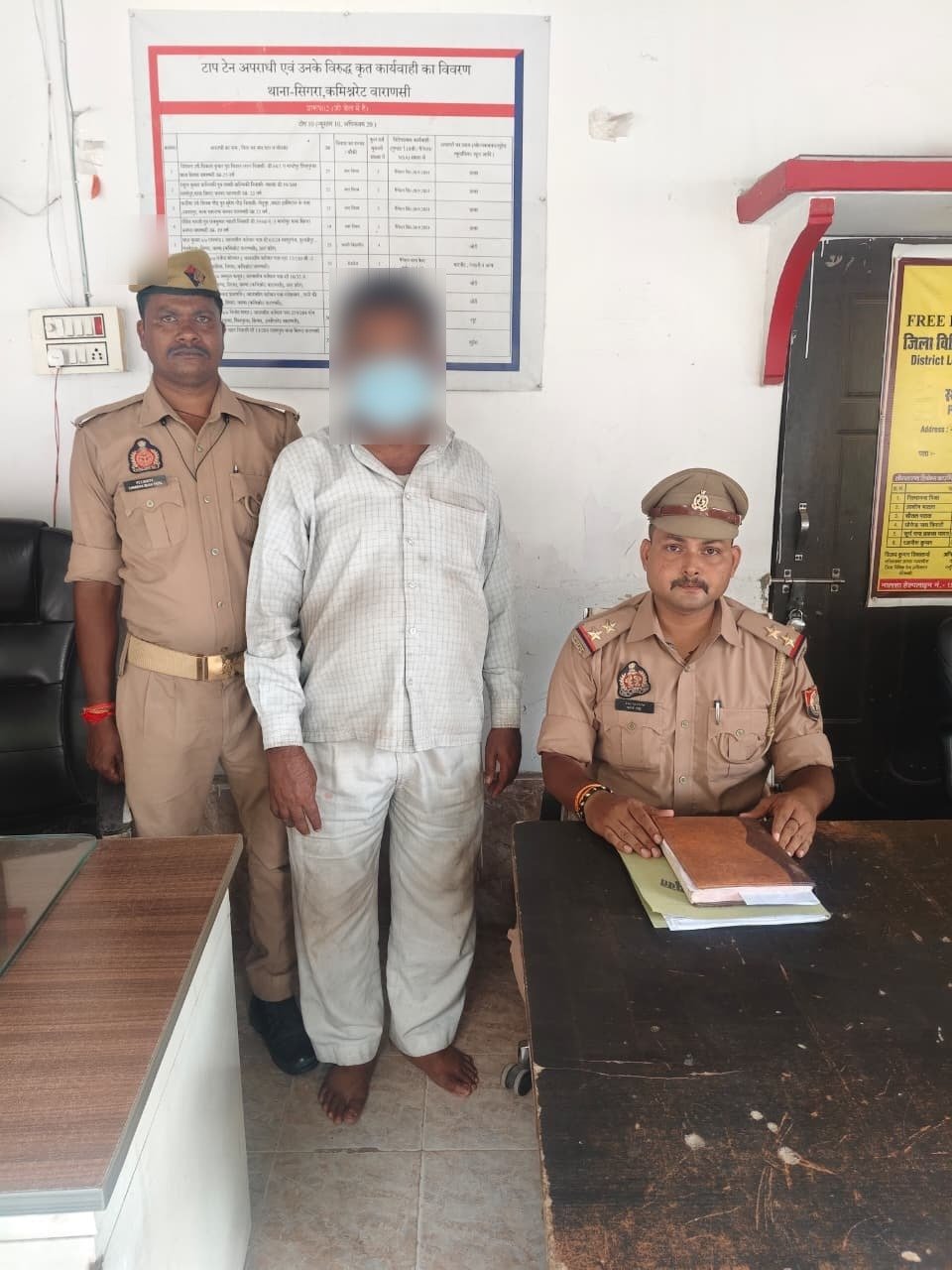 एनआई एक्ट मामले में वारंटी गिरफ्तार किया