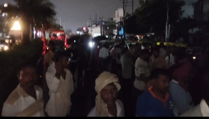 बस की चपेट में आने से बाइक सवार युवक की मौत