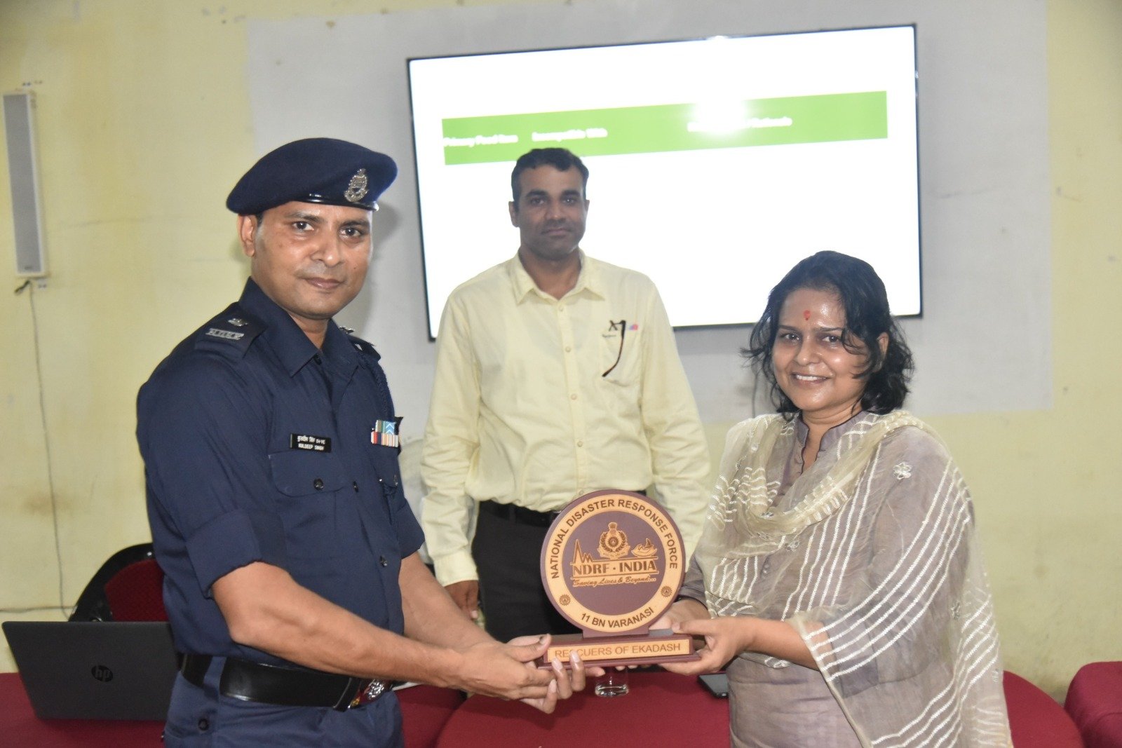 आयुर्वेद दिवस पर एनडीआरएफ जवानों को स्वस्थ जीवनशैली का संदेश